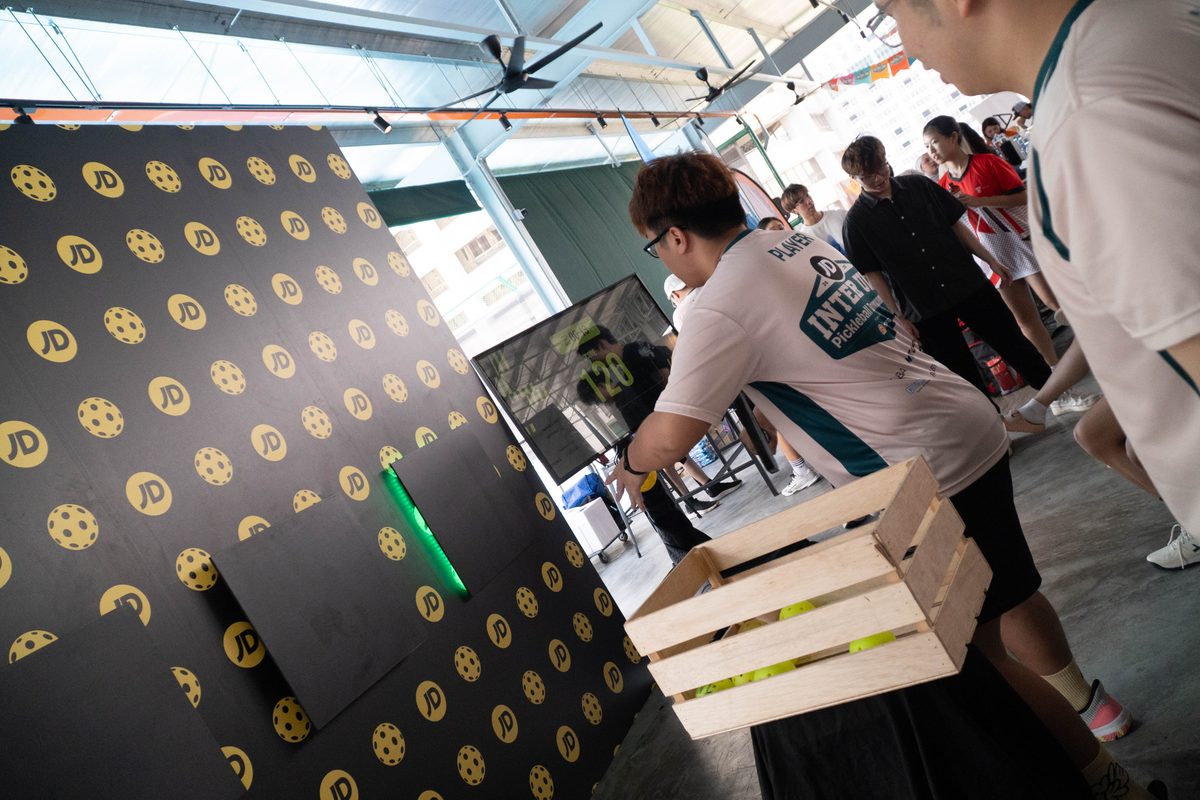 JD Sports Interactive Skill Challenge Wall